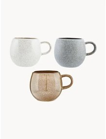 Súprava ručne vyrobených čajových šálok Addison, 3 diely