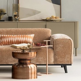 Kovový okrúhly odkladací stolík ø 30 cm Frits – WOOOD