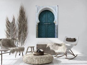 Artgeist Obraz - Ethnic Door (1 Part) Vertical Veľkosť: 40x60, Verzia: Na talianskom plátne