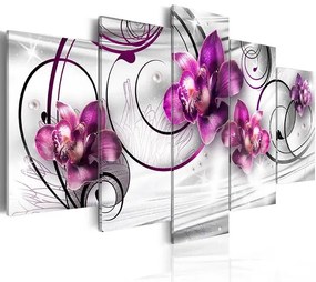 Obraz - Orchids and Pearls Veľkosť: 200x100, Verzia: Standard