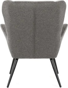 Kreslo sivé AK-H9206 GREY2