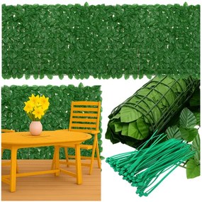 Umelý živý plot – zelené súkromie pre vášu záhradu, balkón či terasu 5 x 0,5 m