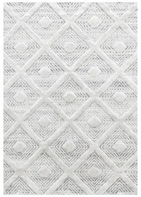 Kusový koberec Pisa 4707 Grey, 60x110, šedá, obývacia izba, Ayyildiz