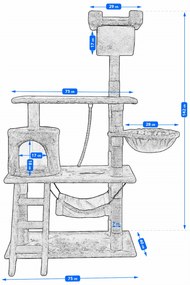 Škrabací strom pre mačky