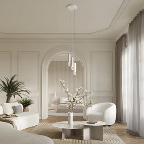 Sollux SL.1695 - Nástenná lampa LIRO 1xGU10/10W/230V biela