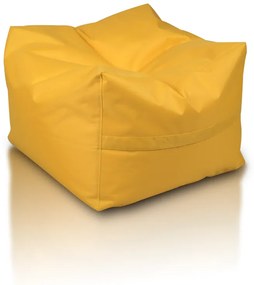 INTERMEDIC SK Sedací vak Taburetka CUBO, Polyester Farba: NC04 - Žltá slnko (Polyester)