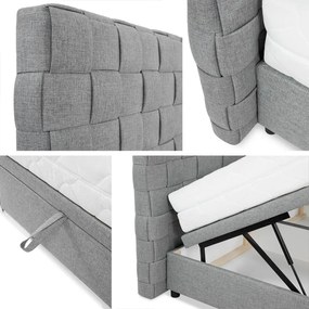 Čalúnená posteľ Winter 4, Rozmer postele: 160x200, Dostupné poťahy: Boss 15