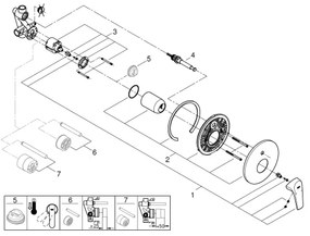 GROHE 29117000 - Vaňová batéria LINEARE lesklý chróm
