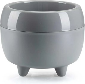 Květináč na nožičkách BOTANICA 23,1x18,3 cm šedý