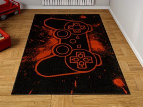 Koberec Lima G932A Gamepad čierny / svetločervený