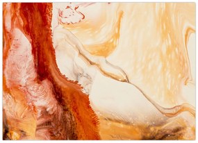 Obraz - Abstraktná maľba (70x50 cm)