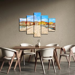 Obraz - Staré istrijské mesto v Poreči, Chorvátsko (150x105 cm)