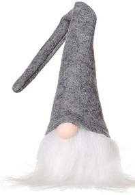 Tutumi Tutumi, LED vianočný svietiaci škriatok 40cm YX039, šedá, CHR-09633