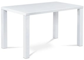 BONTEC Jedálenský stôl 120x80cm, mdf AT-3006 WT Farba: Biela