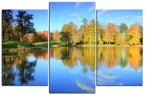 Obraz na plátne - Jesenný park 1175C (150x100 cm)