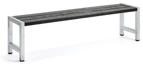 Lavica SCENIC, 1760 mm, čierna