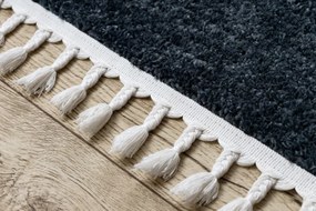 Koberec SEVILLA PC00B pruhy modrý, Maroko, Shaggy