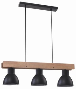 Luster na lanku VARIO 3xE27/60W/230V breza