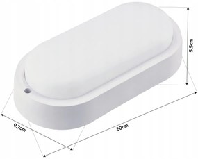 Germina Hermetické LED svietidlo IP54 15W - biele