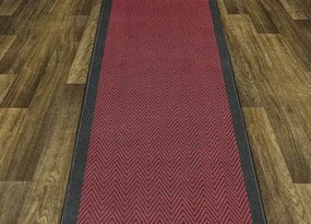 Koberce Breno Behúň DELHI 7259, šíře role 80 cm, červená, viacfarebná