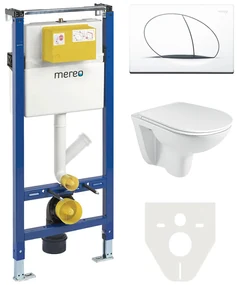 Mereo Mereo, WC komplet pre sádrokartón s príslušenstvom, MER-MM02SETR