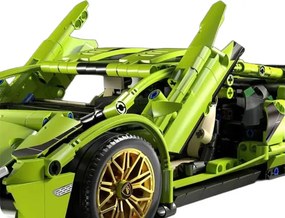 Stavebnica auta SUPERCAR No.J2007 zelená - 470 dielikov
