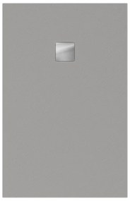 VILLEROY &amp; BOCH Planeo obdĺžniková sprchová vanička akrylátová, s technológiou RockLite, štandardný model, protišmyk (A), 1400 x 900 x 40 mm, Nature Grey, UDA1490PLA2V-3N