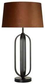 Searchlight EU91101OR - Stolová lampa CHIC 1xE27/60W/230V oranžová