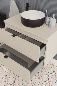 Comad Kúpeľňová skrinka pod umývadlo Dalia Cashmere 80 kašmír mat