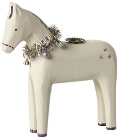 Maileg Drevený svietnik Horse Small