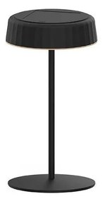 LED Stmievateľná solárna nabíjacia stolná lampa VIVIEN LED/3W/5V 2700K IP54 čierna