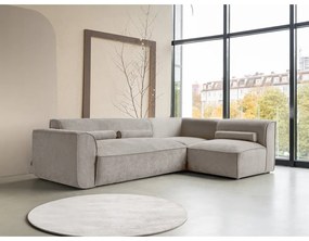 Béžová rohová pohovka (pravý roh) Flex Felix – Miuform