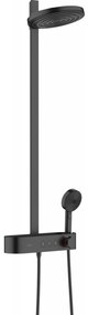 Hansgrohe Pulsify S - Showerpipe 260 2jet s termostatom ShowerTablet Select 400, čierna matná 24240670