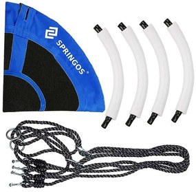 Hojdačka bocianie hniezdo SPRINGOS NS024 - modrá