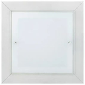 Argon 1865 - Stropné svietidlo TABOR 4xE27/15W/230V 42x42 cm biela