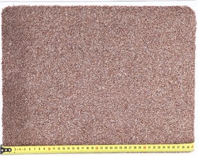 Spoltex, Koberec metráž Ester / 94 Červenohnedá, na mieru, šíře 4m, hnedá, ab (mriežka), chodba / predsieň