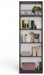 Regál Refarencios 3 (antracit). Akcia -23%. Vlastná spoľahlivá doprava až k Vám domov. 1132617