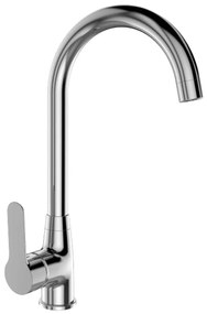 Mereo Mereo, Drezová stojanková batéria, Zuna, s ramienkom nad pákou, výška 346 mm, chróm, MER-CB20104Z