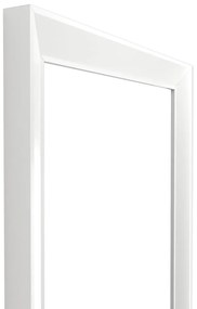Nástenné zrkadlo v bielom ráme Styler Parisienne, 47 x 147 cm