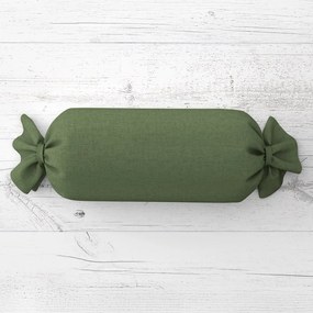 Biante Vankúš valec bonbon Rongo RG-081 Tmavý olivovo zelený 15x40 cm