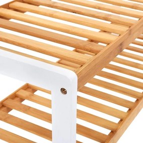 Botník MATE hnedá/biela