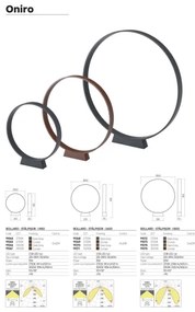 Redo 91066 - LED vonkajšie svietidlo ONIRO LED/15W/230V 49,5 cm CRI 90 IP65 antracit