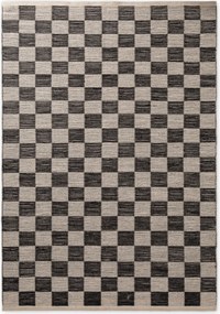 Hanse Home, Kusový koberec Handloom 106333 Rex White Black, 200x300, čiernobiela, chodba / predsieň