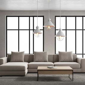 Toolight Toolight, stropné svietidlo 1xE27, APP103-1CP, biela matná-ružové zlato, OSW-00222