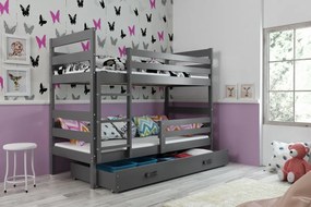 Poschodová posteľ Eryk 2 Farba: Grafit
