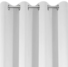 ZÁVES NA KÚŽKOCH NERISA 140X250 CM BIELA