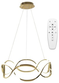 Toolight Toolight, LED závesné svietidlo Twist 120W APP800-CP, zlatá, OSW-04023
