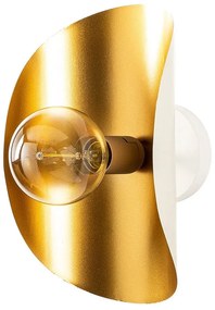 Nástenné svietidlo v bielo-zlatej farbe Sivani – Opviq lights