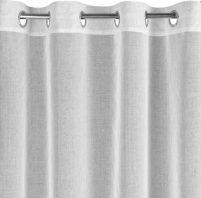 ZÁCLONA NA KRÚŽKOCH TASHA1 140X250 CM VZOROVANÁ