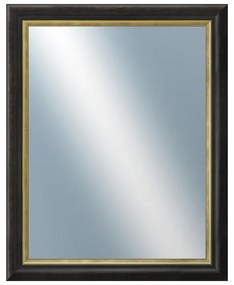 DANTIK - Zrkadlo v rámu, rozmer s rámom 40x50 cm z lišty Anversa čierna Au (3149)